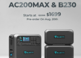 Bluetti推出采用B230和B300電池模塊的AC200Max離網電站