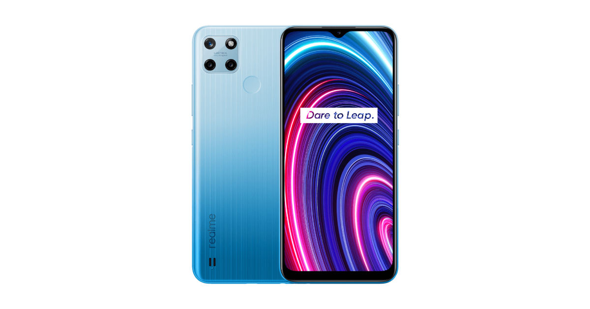 Realme  C25Y  配備 50MP  三后置攝像頭在印度推出