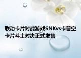 聯(lián)動(dòng)卡片對(duì)戰(zhàn)游戲SNKvs卡普空卡片斗士對(duì)決正式發(fā)售