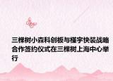 三棵樹(shù)小森科創(chuàng)板與槿宇快裝戰(zhàn)略合作簽約儀式在三棵樹(shù)上海中心舉行