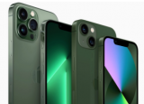 蘋果推出全新綠色版本的iPhone13和iPhone13Pro系列手機