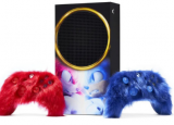 帶有蓬松游戲手柄的SonicXbox系列S控制器