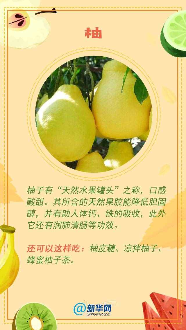 秋日水果圖鑒，你最“心水”哪一個？