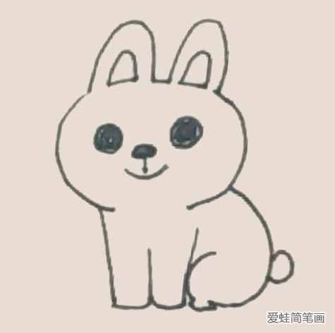 兔子簡筆畫