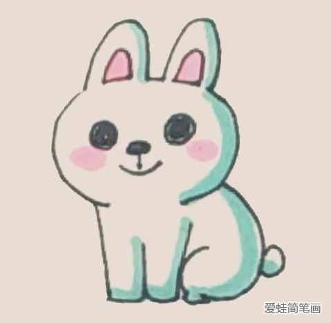兔子簡筆畫
