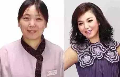 當女星妝前妝后對比照，卸了妝你還認識她們么？