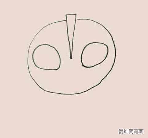 奧特曼簡筆畫