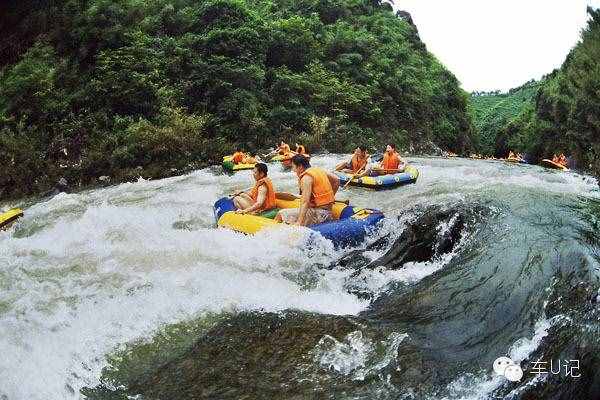從化響水峽，艷遇浪漫茹根花海