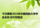 今日更新2022年中國民航大學(xué)畢業(yè)去向 好不好就業(yè)