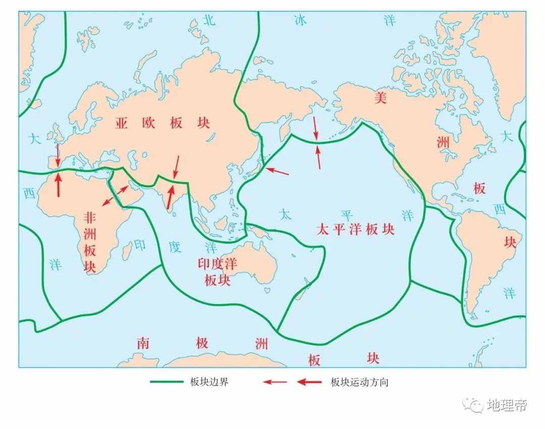 世界基礎(chǔ)地理高清地圖（收藏一份）