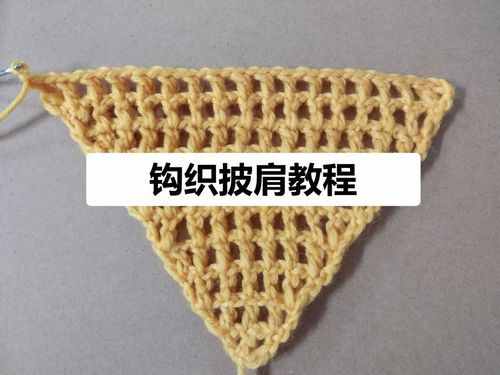 鉤針編織經(jīng)典的三角形圍巾教程，圖文教程，一看就會(huì)