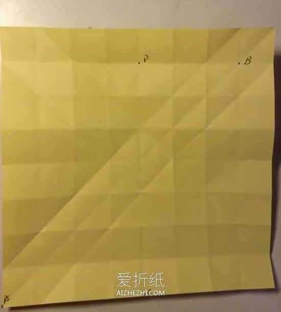 如何折紙玫瑰花的折法詳細(xì)過(guò)程圖- www.aizhezhi.com