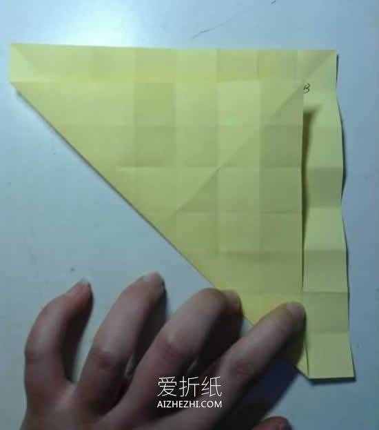 如何折紙玫瑰花的折法詳細(xì)過(guò)程圖- www.aizhezhi.com