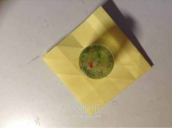 如何折紙玫瑰花的折法詳細(xì)過(guò)程圖- www.aizhezhi.com