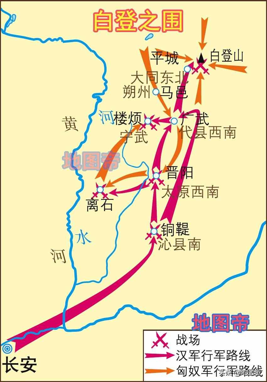 8幅圖快速看210年間西漢從建立到滅亡