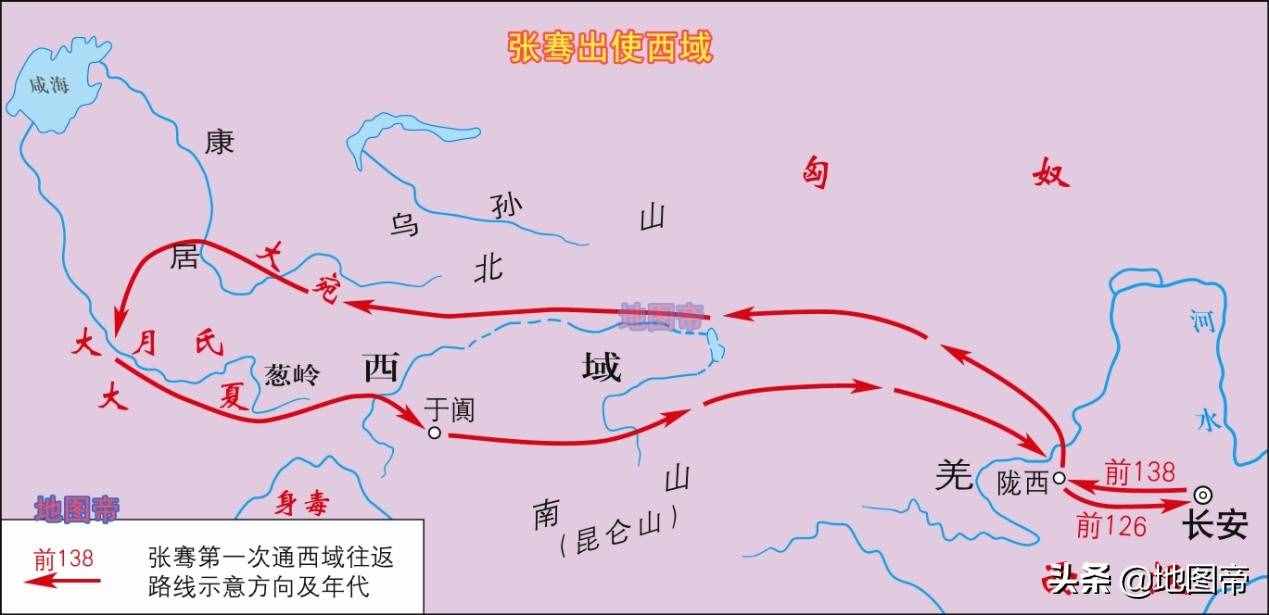 8幅圖快速看210年間西漢從建立到滅亡