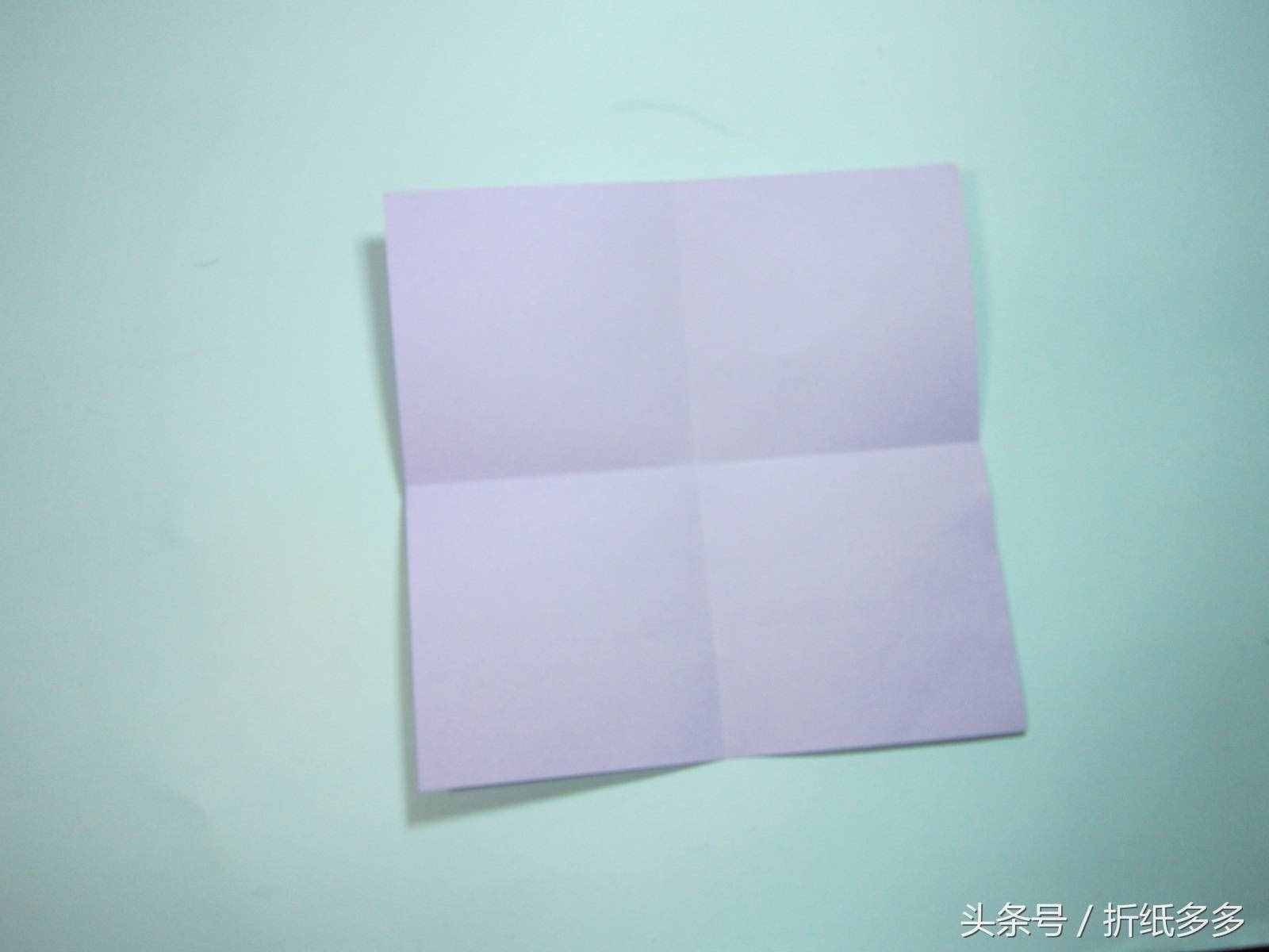 簡單的折紙教程：折紙千紙鶴步驟圖解