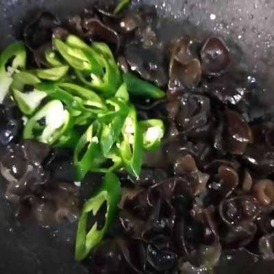 青椒木耳炒雞蛋 低脂低卡降壓高考菜