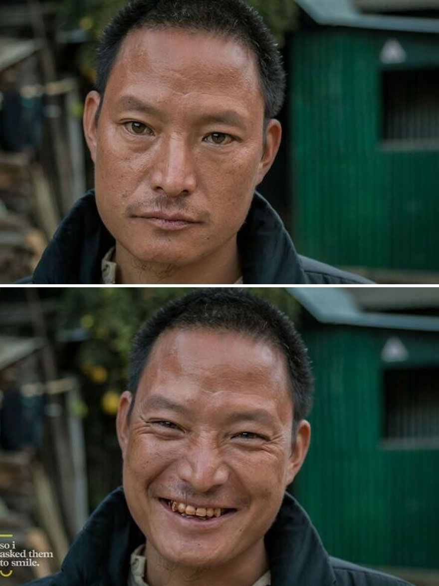 20張照片告訴你微笑的力量，拒人千里到近在咫尺，只需一個(gè)微笑
