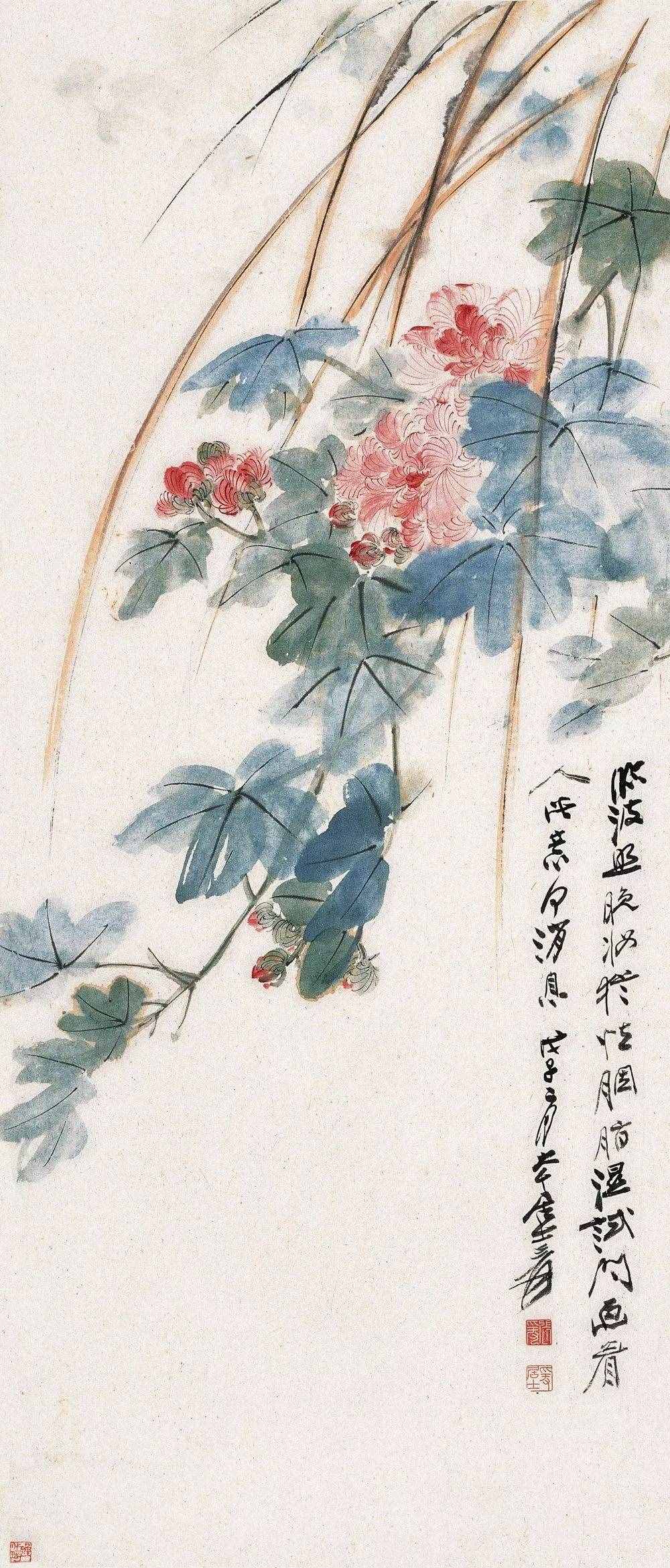 珍藏｜張大千花鳥畫（100幅）