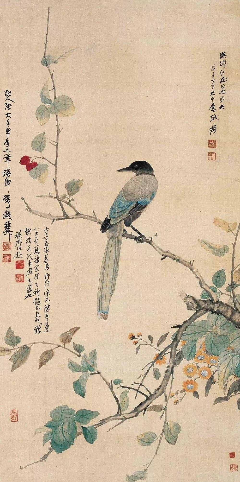 珍藏｜張大千花鳥畫（100幅）