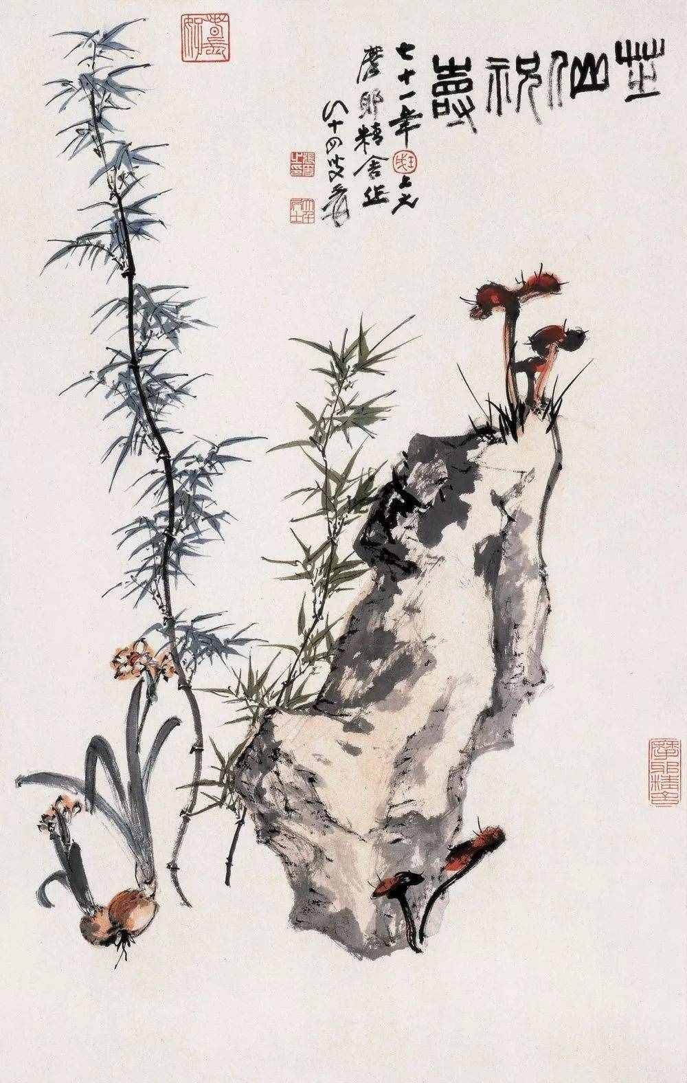 珍藏｜張大千花鳥畫（100幅）