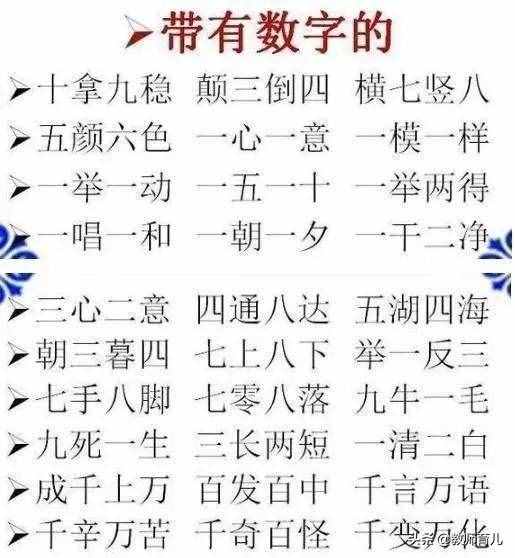 ABB+AABB+ABCC式詞語大全，替孩子打印下來，再不怕寫作詞窮！