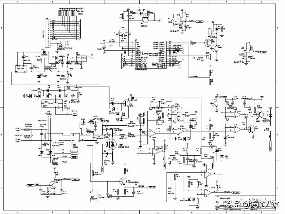 美的電磁爐維修資料