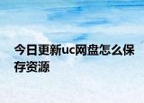 今日更新uc網(wǎng)盤(pán)怎么保存資源