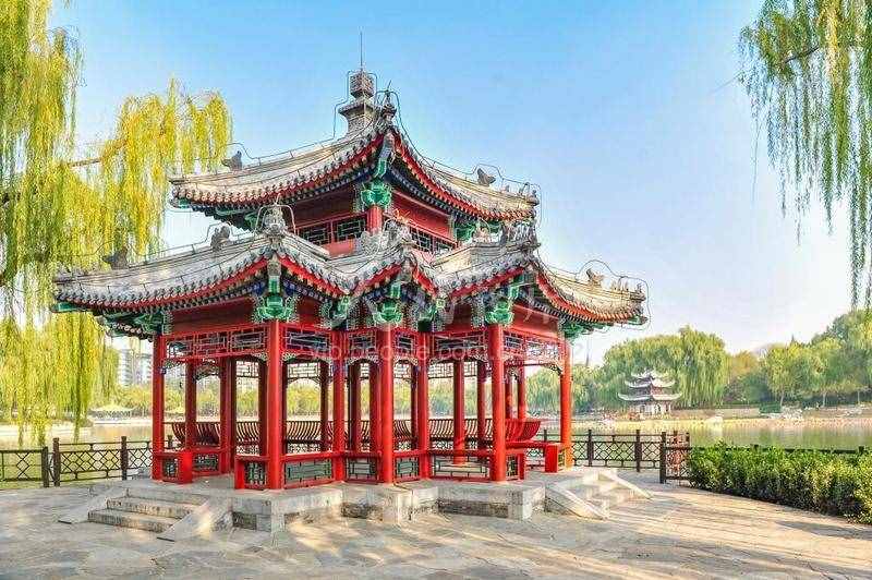 北京：陶然亭公園