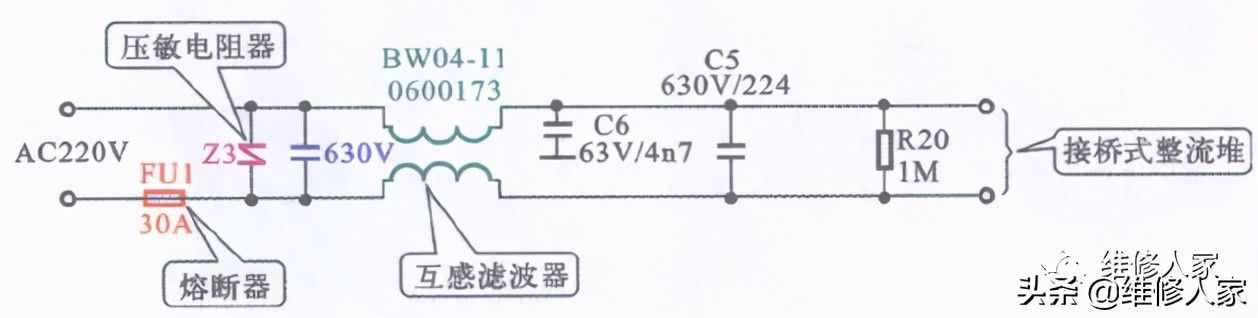 普通空調(diào)過壓保護(hù)電路原理分析