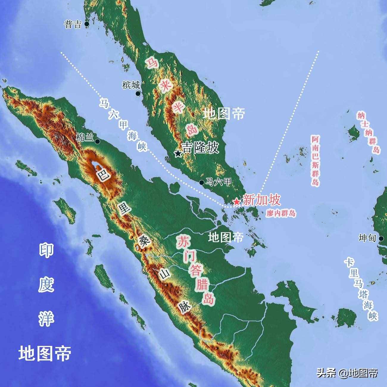 馬六甲海峽那么長，為何只有新加坡繁榮？馬來西亞和印尼不行
