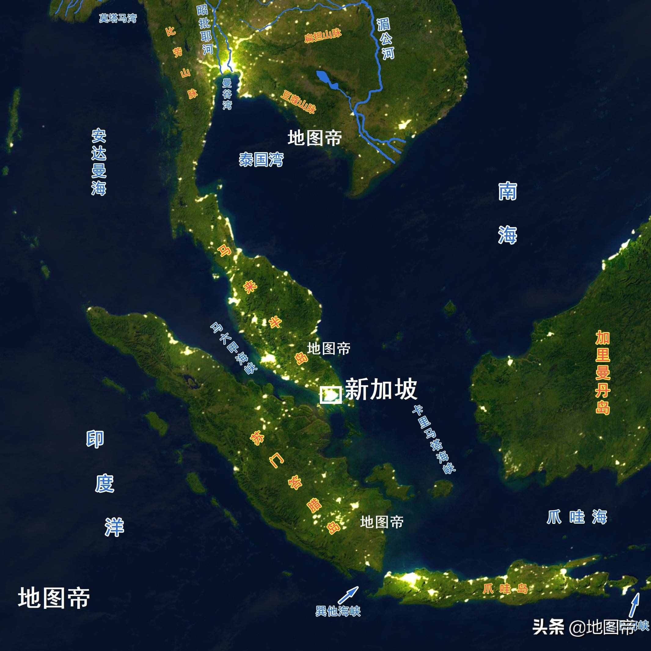 馬六甲海峽那么長，為何只有新加坡繁榮？馬來西亞和印尼不行
