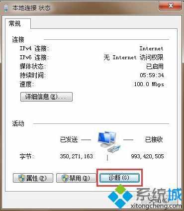 電腦無(wú)法上網(wǎng)提示無(wú)Internet訪問(wèn)權(quán)限怎么辦