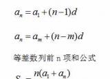 今日更新等差數(shù)列公式（等差數(shù)列公式都有哪些）