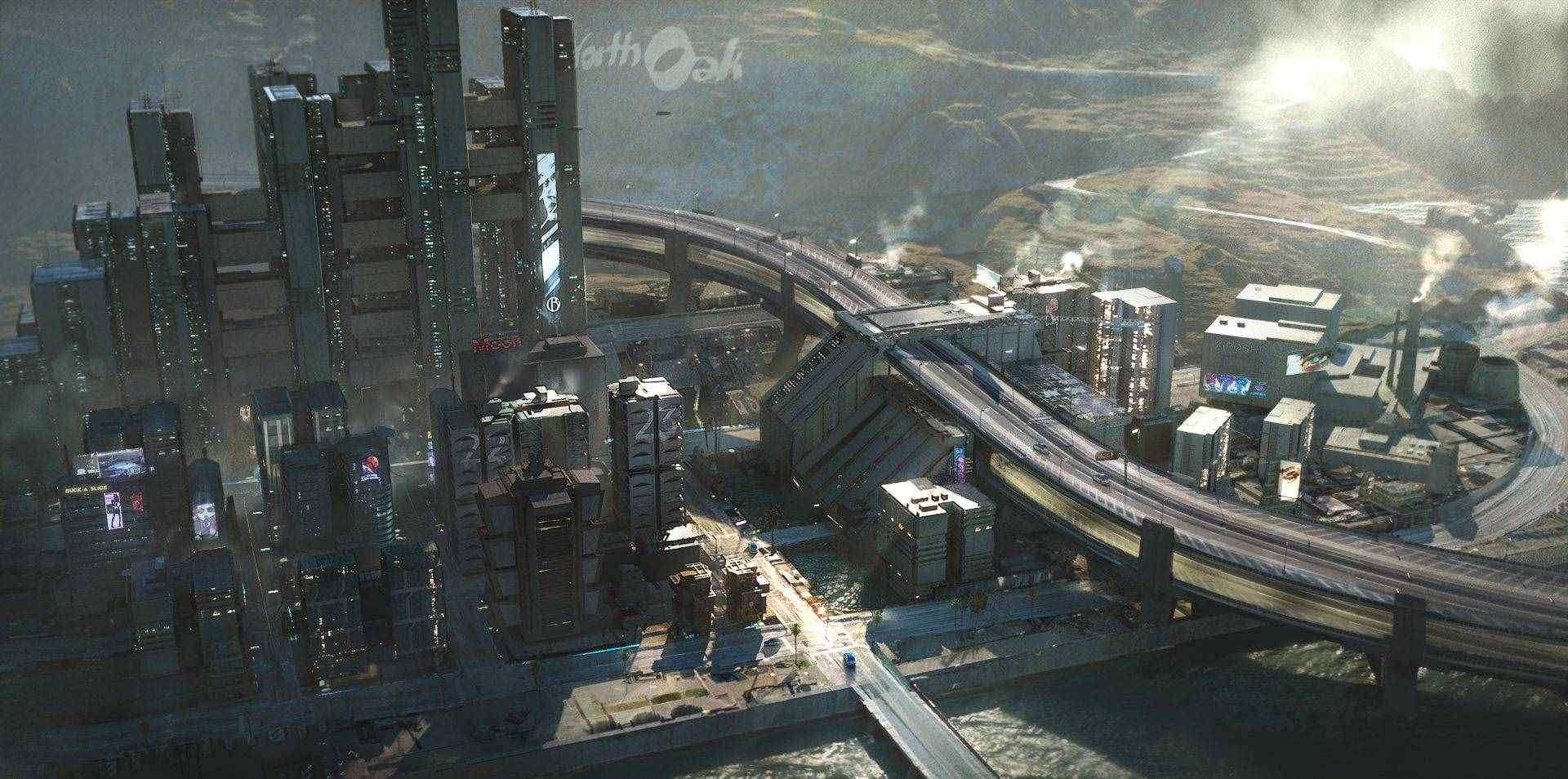 看完這24張概念圖，我更期待《賽博朋克2077》了