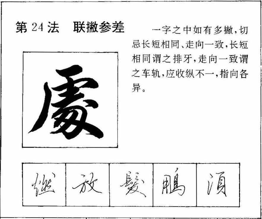 硬筆行書這樣寫，說的不在多，關(guān)鍵有啟發(fā)啊