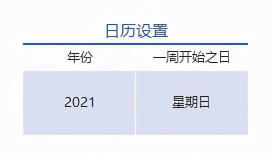 用Excel，也能制作出好看的日歷
