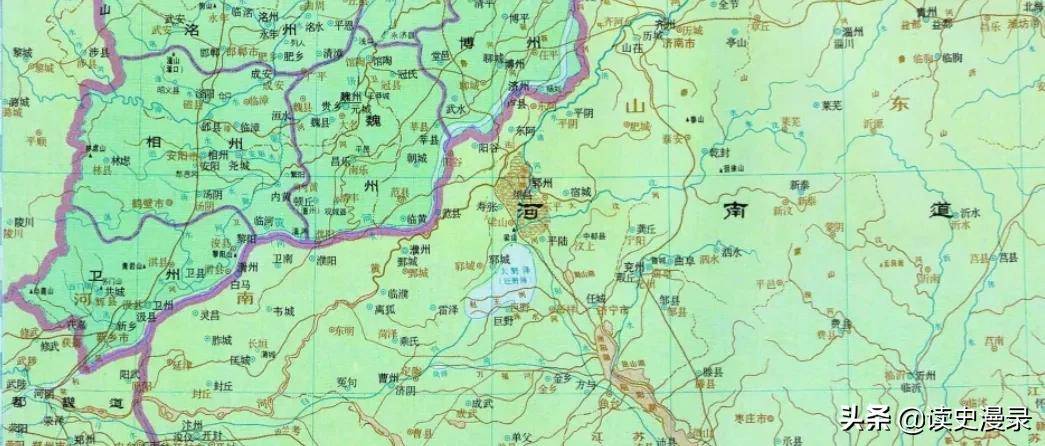 黃河以南是河南，黃河以北是河北，可兩省的分界線卻不是黃河