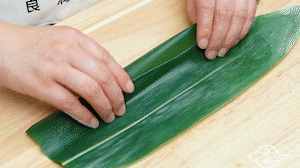 動(dòng)圖+詳解，1分鐘教你花式包粽子
