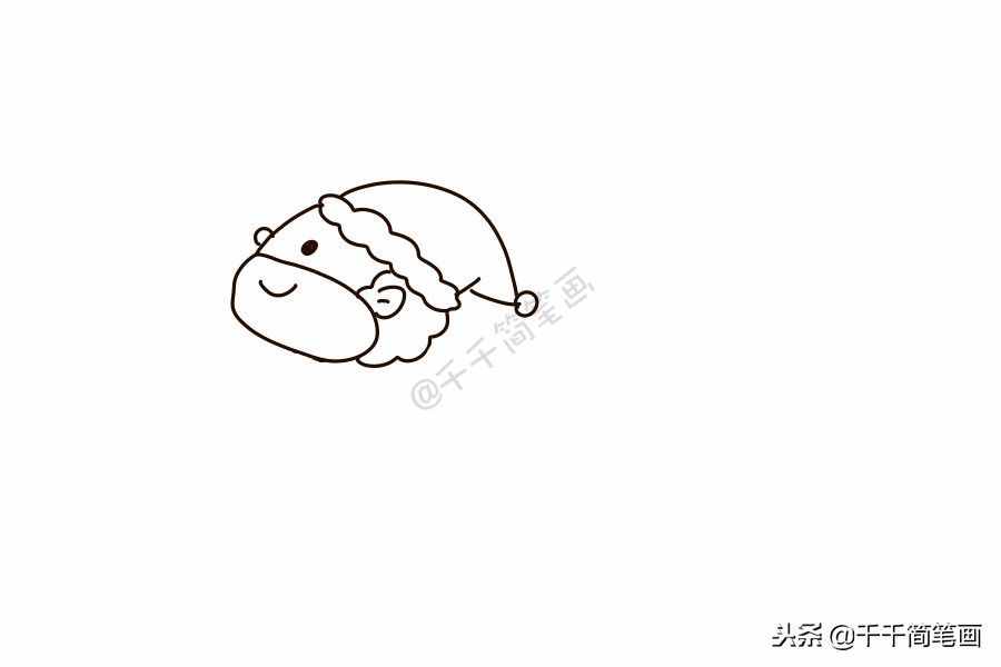兒童輕松學(xué)畫10種圣誕老人簡(jiǎn)筆畫