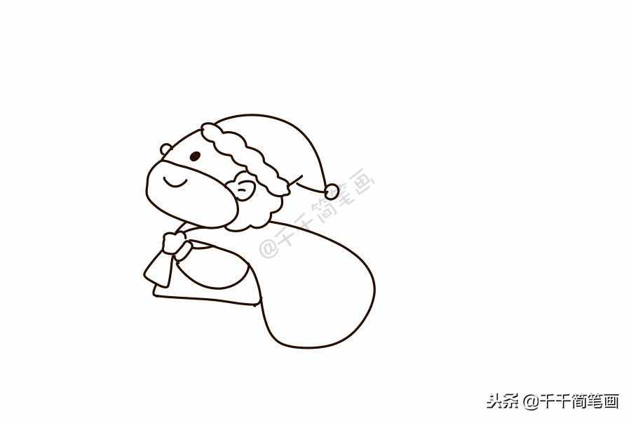 兒童輕松學(xué)畫10種圣誕老人簡(jiǎn)筆畫