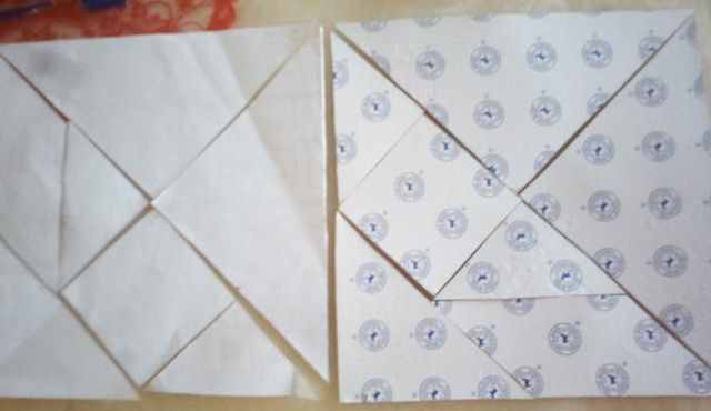 自制七巧板，七巧板的做法，親子七巧板制作