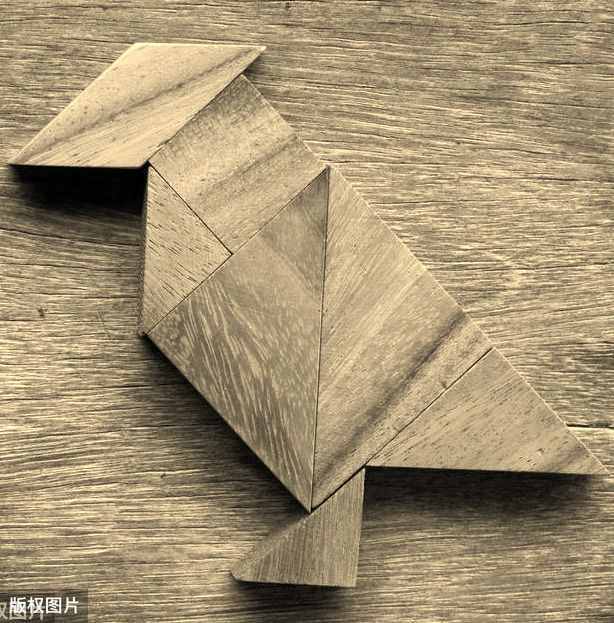 自制七巧板，七巧板的做法，親子七巧板制作