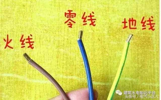 教你如何辨別火線、零線、地線