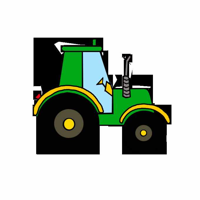 如何畫(huà)拖拉機(jī)簡(jiǎn)筆畫(huà)