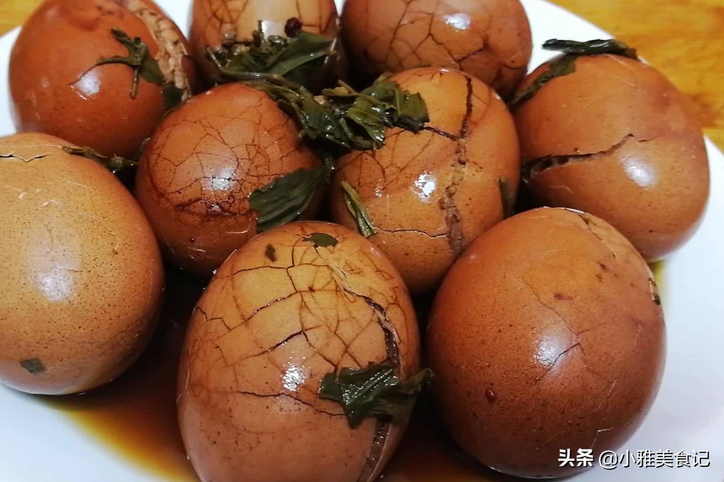 這才是茶葉蛋的正確做法，茶香濃郁，入味可口，學(xué)會(huì)可以擺攤了