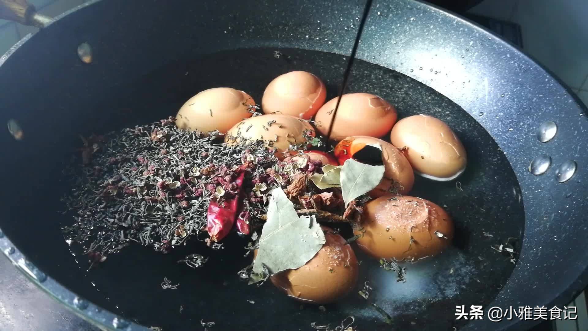 這才是茶葉蛋的正確做法，茶香濃郁，入味可口，學(xué)會(huì)可以擺攤了