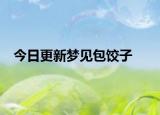 今日更新夢(mèng)見(jiàn)包餃子