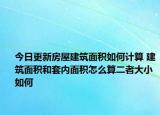 今日更新房屋建筑面積如何計算 建筑面積和套內(nèi)面積怎么算二者大小如何